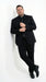 Mens Black Blazer – John Wick Inspired Classic Formal Blazer for Men Sleek Action Style Evening Jacket