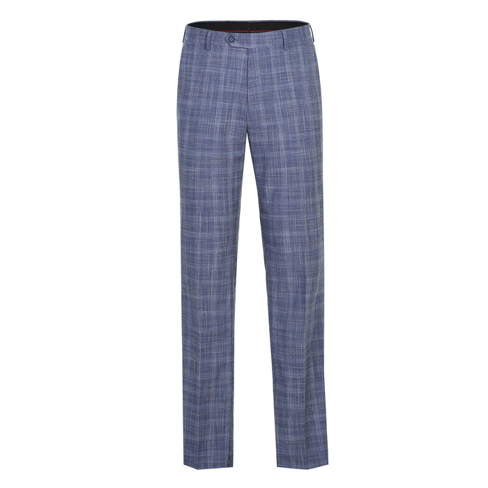 Renoi Designer Suit 293-24 Men's Slim Fit Checked Suits
