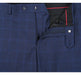 292-6 Men's Slim Fit 2-Piece Single Breasted Check Dress Suit