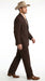 Men’s Pinstripe Western Suit – Classic Formal Blazer and Pant Set for Wedding, Traje Para Hombre Cowboy Style