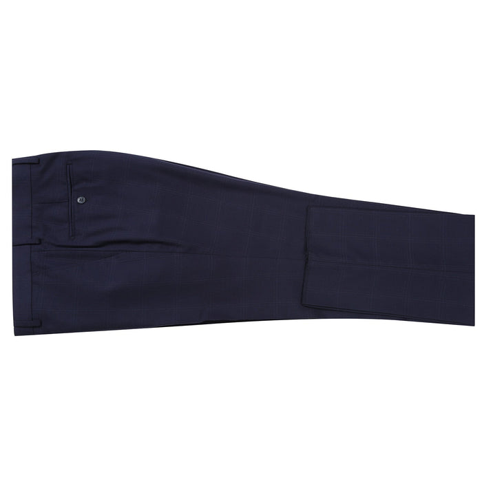 293-29 Men's Slim Fit Checked Suits - Image 8