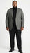 Men’s Grey Tweed Herringbone Sport Coat - Gray Mens Blazer Suit Jacket