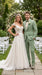 Mens Sage Green Wedding Tuxedo, Shawl Lapel Formal Groom Prom Tuxedo Suit
