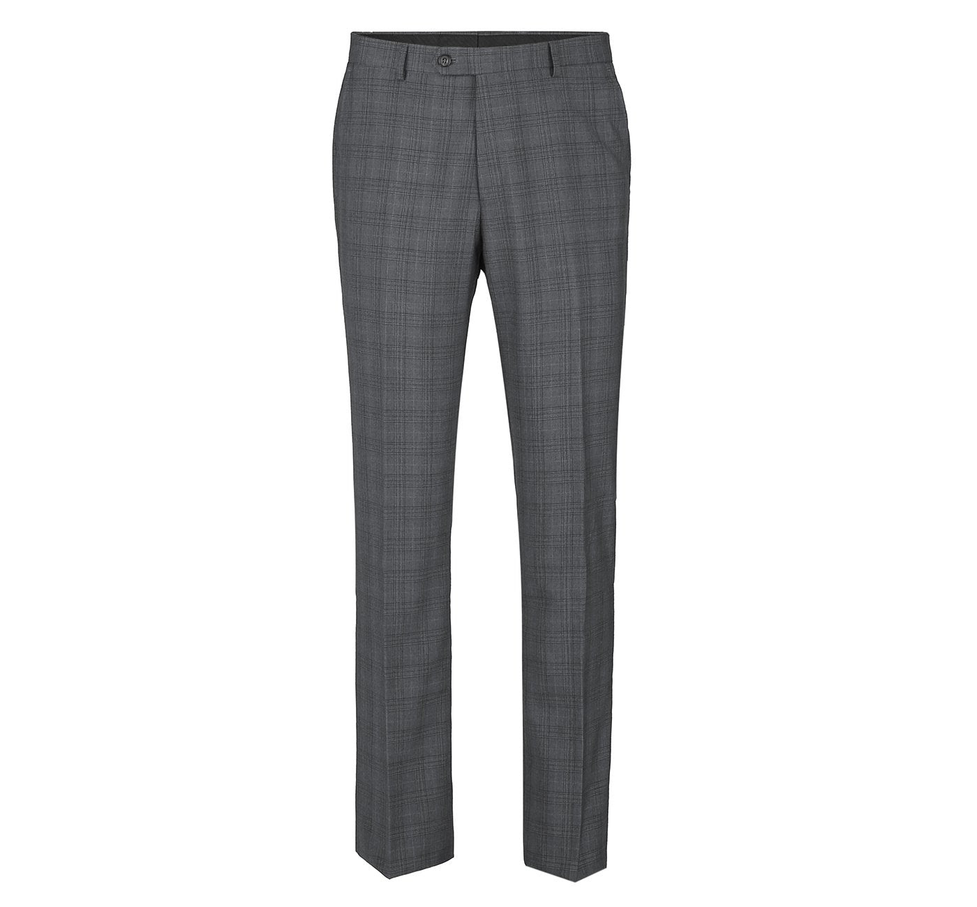 Designer Suit 278-1 Men's 3-Piece Classic Fit Single Breasted Windowpane Suit