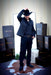 Men's Western Black Blazer Slim Fit Shiny Finish Sport Coat for Weddings, Prom & Formal Events