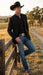 Men’s Black Western Blazer Jacket, Classic Cowboy Style Sport Coat for Casual Formal Wear with Jeans