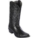 Mens Black Ostrich Boots