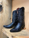 Botas de Avestruz Punta Recortada