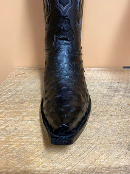 Botas de Avestruz Punta Recortada - Image 7