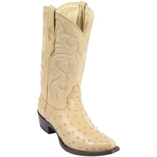 Oryx Snip Toe Ostrich Boots