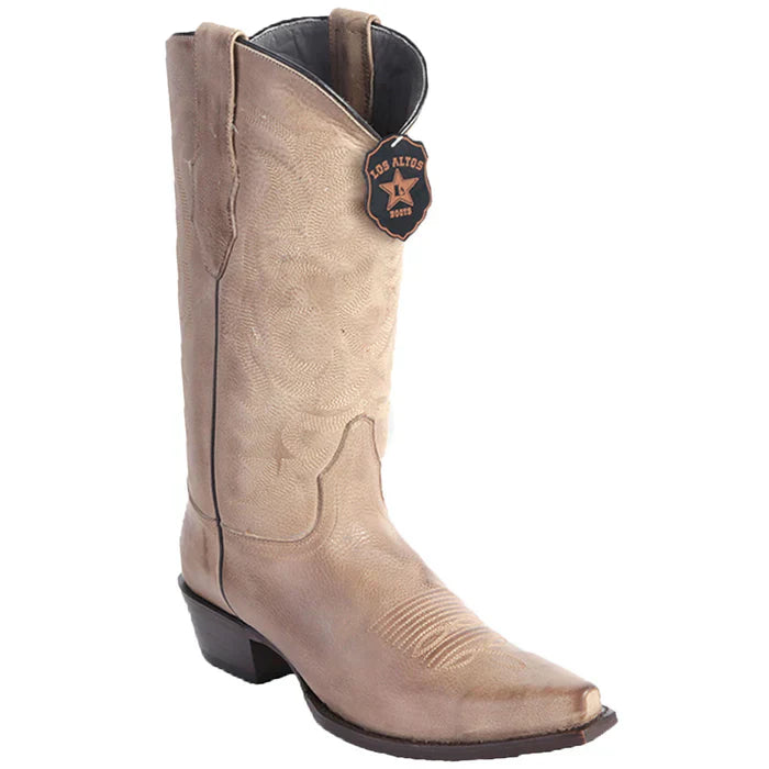 Botas de Cuero Grisly Original con Punta Recortada LAB