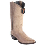 Botas de Cuero Grisly Original con Punta Recortada LAB