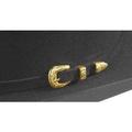 4x Larry Mahan El Dorado Fur Felt Hat Black by Larry Mahan's - Image 2