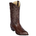 Brown Caiman Tail Cowboy Boots