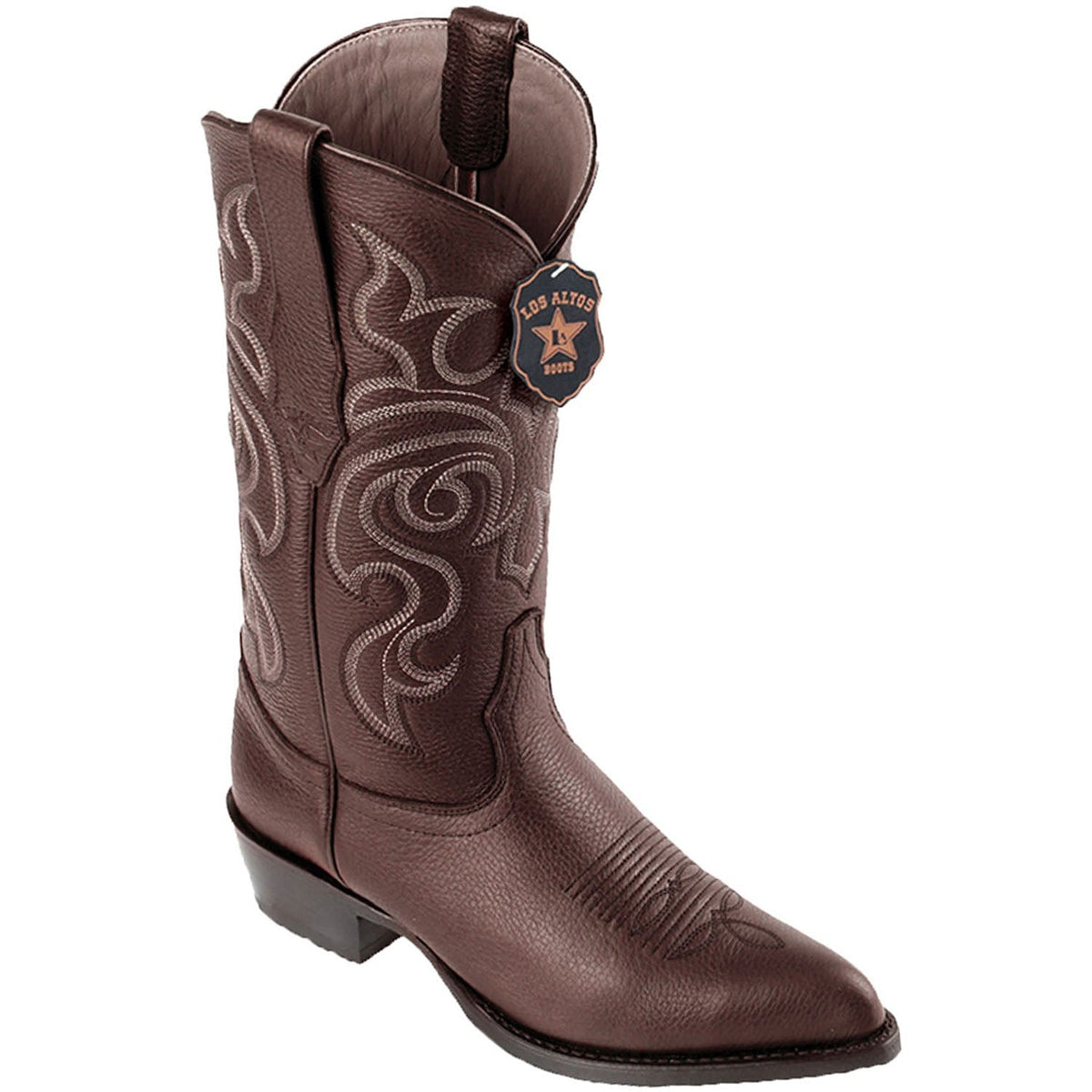 Botas Vaqueras de Cuero Grisly en Punta Amplia para Dama LAB-3222705 main image 1