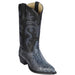 Rustic Blue Snake Skin Cowboy Boots