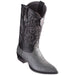 Smooth Ostrich Boots J-Toe