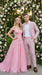 Men’s Pink Plaid Suit with Check Pattern Blazer and Matching Pants, Formal Wedding Party Dress Suit