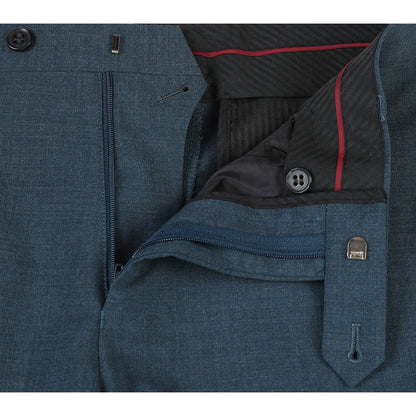 566-5 Men's Slim Fit Wool Suits - Image 9
