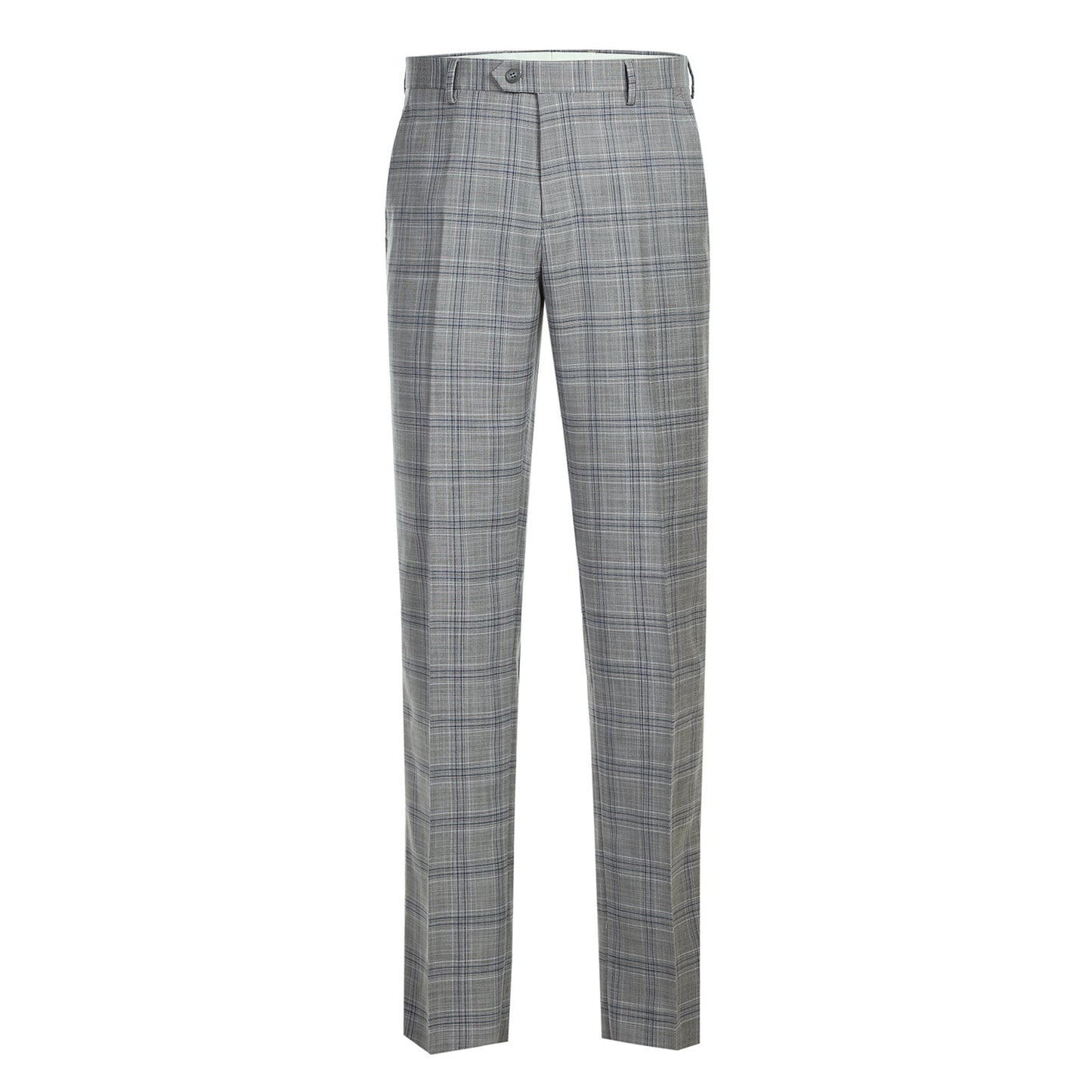 293-23 Men's Classic Fit Checked Suits - Image 9
