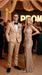 Men’s Champagne Gold Paisley Prom Tuxedo, Formal Dinner Suit for Prom, Weddings, Parties in Tan Color