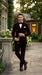 Men’s Dark Brown Velvet Blazer and Pants 2 Piece Suit, Double Breasted Formal Dinner Suit for Weddings, Prom