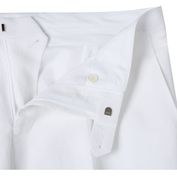 611-2 Men's New Slim Fit Checked Linen Suits - Image 9