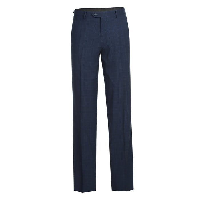 293-26 Men's Classic Fit Checked Suits - Image 9