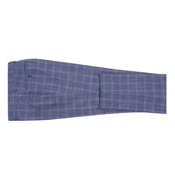 Renoi Designer Suit 293-24 Men's Slim Fit Checked Suits