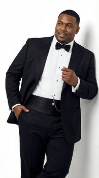 Mens Black Tuxedo Blazer – Peaky Blinders Thomas Shelby Inspired Classic Formal Blazer for Men Vintage British Style Jacket