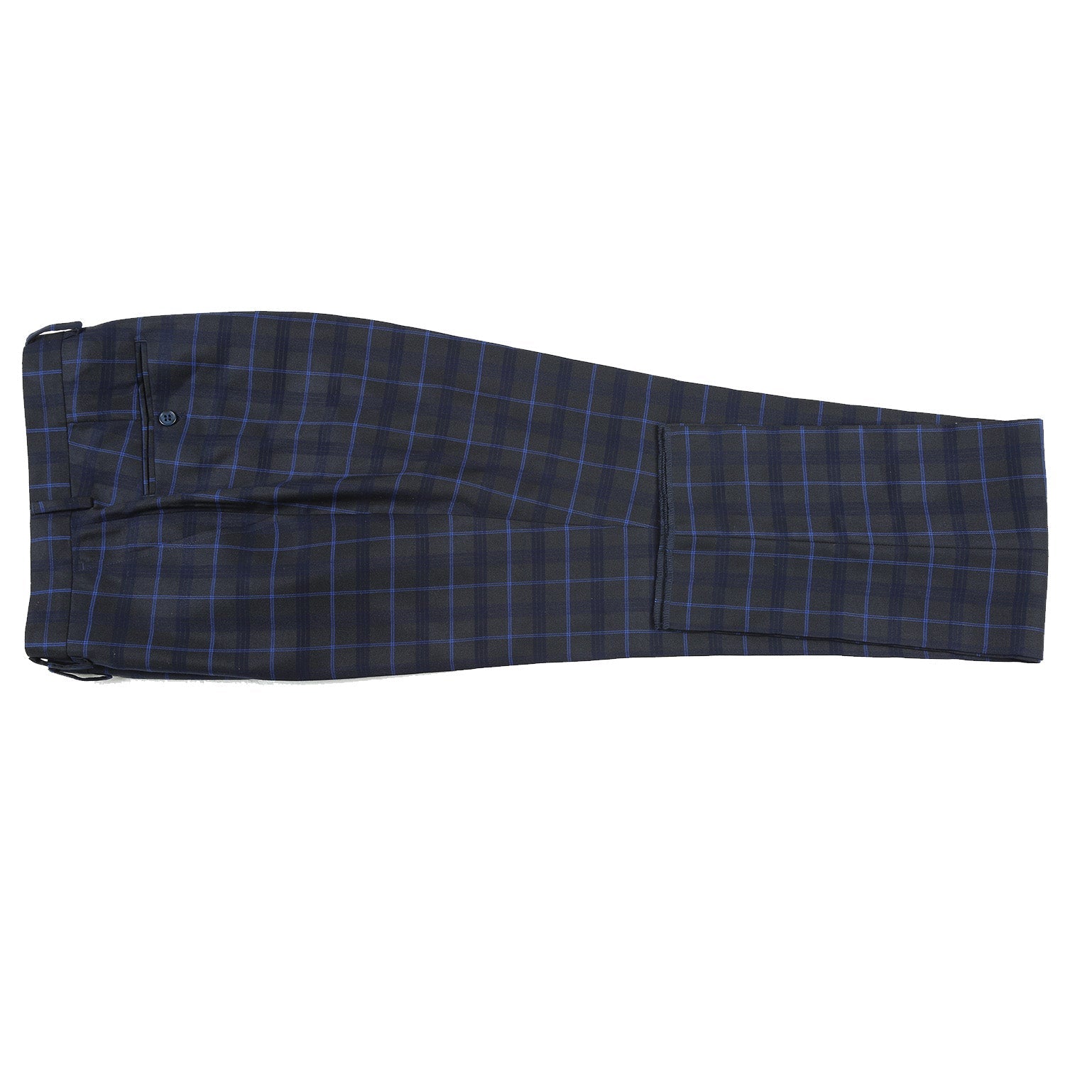 293-27 Men's Classic Fit Checked Suits - Image 9