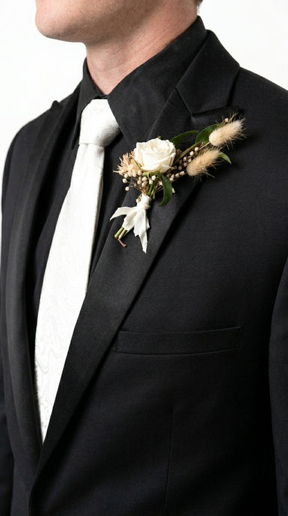 Men’s Black Tuxedo Western Blazer – Cowboy Style Formal Sport Coat Jacket for Dinner Jacket