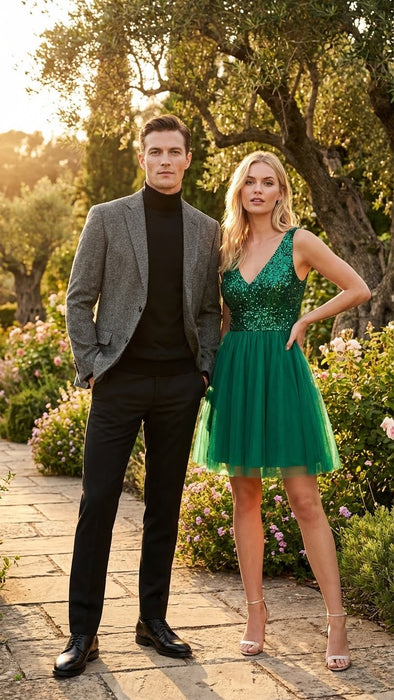 Men’s Grey Tweed Herringbone Sport Coat - Gray Mens Blazer Suit Jacket