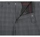 Designer Suit 278-1 Men's 3-Piece Classic Fit Single Breasted Windowpane Suit
