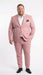 Vitali Brand Modern Fit Men’s Light Pink Formal Suit - Blush Color