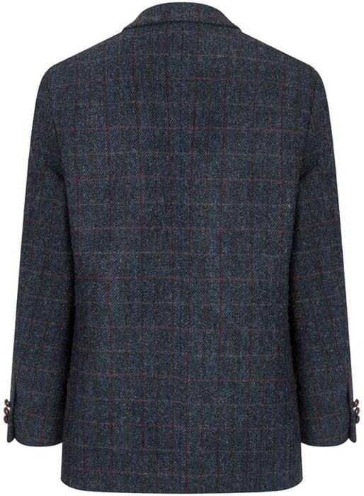 Walker and Hawkes Harris Tweed Blakemore Blazer for Men - Hand-Woven Wool Tweed Jacket with Polyester Lining, Regular Fit