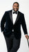 Mens Black Tuxedo Blazer – James Bond Inspired 007 Style Formal Dinner Jacket for Wedding and Evening Wear