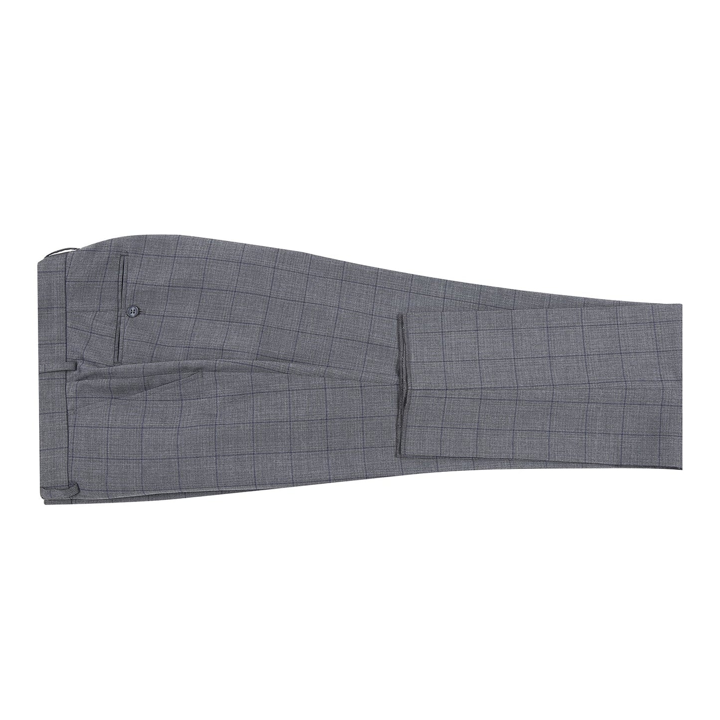 293-44 Men's Double-Breasted New Slim Fit Suits - Image 9