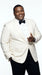 Men’s James Bond Style Ivory Dinner Jacket, White Tuxedo Blazer for Wedding, Prom and Black Tie Events
