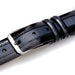 Mezlan Leather and Deerskin Belt