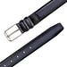 Mezlan Leather and Deerskin Belt