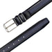 Mezlan Leather and Deerskin Belt
