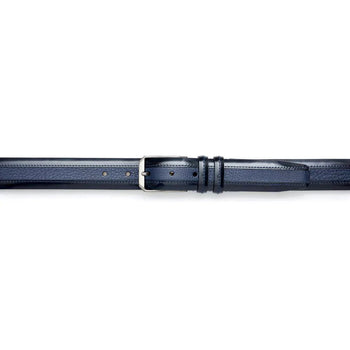 Mezlan Leather and Deerskin Belt