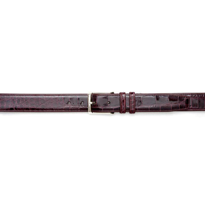 Mezlan Alligator Belt: Luxurious Exotic Leather Accessory