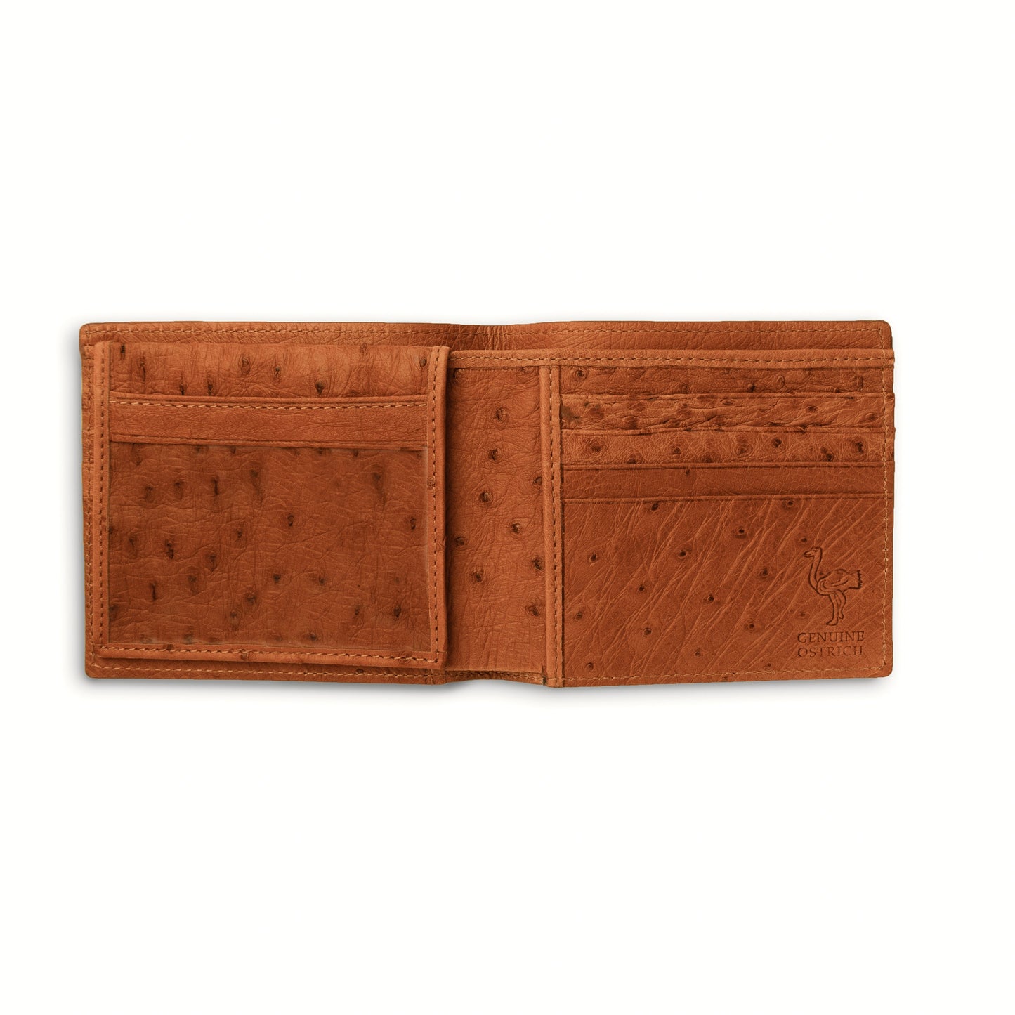 Ferrini Full Quill Ostrich Billfold Luxury Shoe