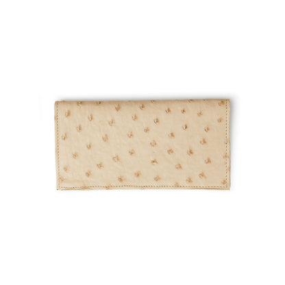Full Quill Ostrich Checkbook