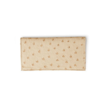 Full Quill Ostrich Checkbook