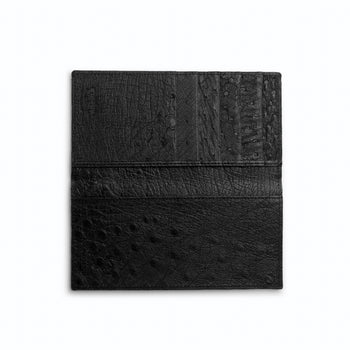 Full Quill Ostrich Checkbook