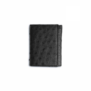 Full Quill Ostrich Trifold