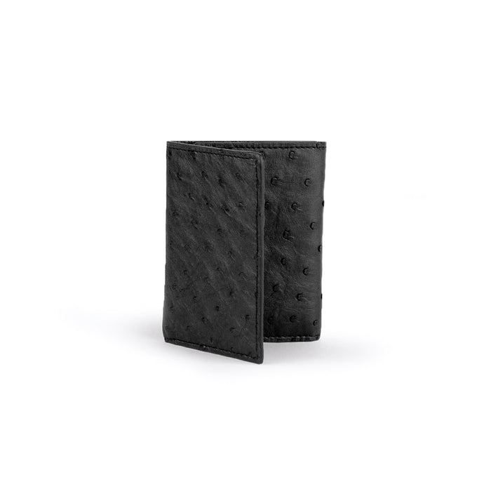 Full Quill Ostrich Trifold